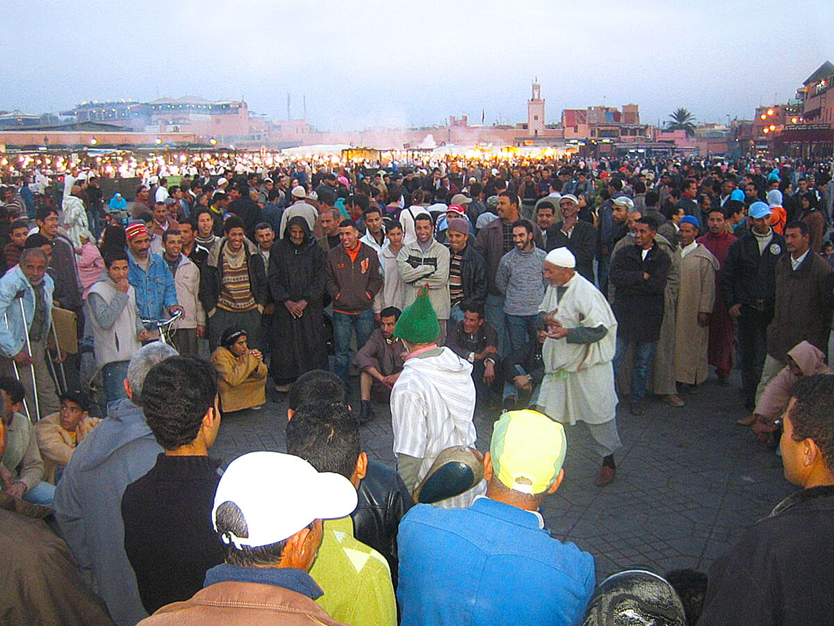 Hylakia in the Jemaa el-Fnaa